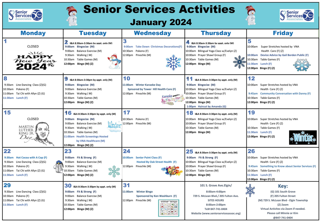 Seniors - Elgin Township Website